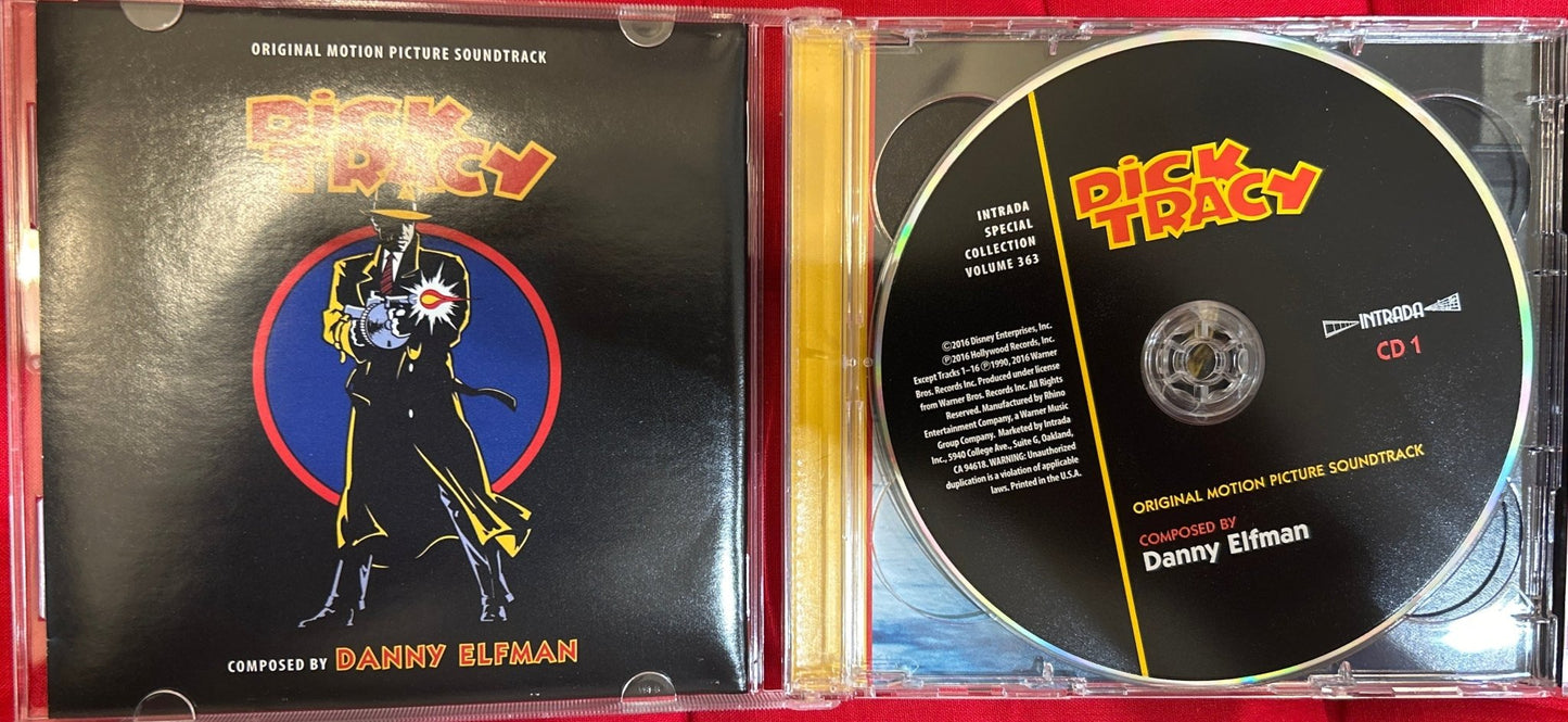 CD Banda Sonora Original Danny Elfman ‎– Dick Tracy (Madonna) 2ª Mano - DISCOS NAKASHA