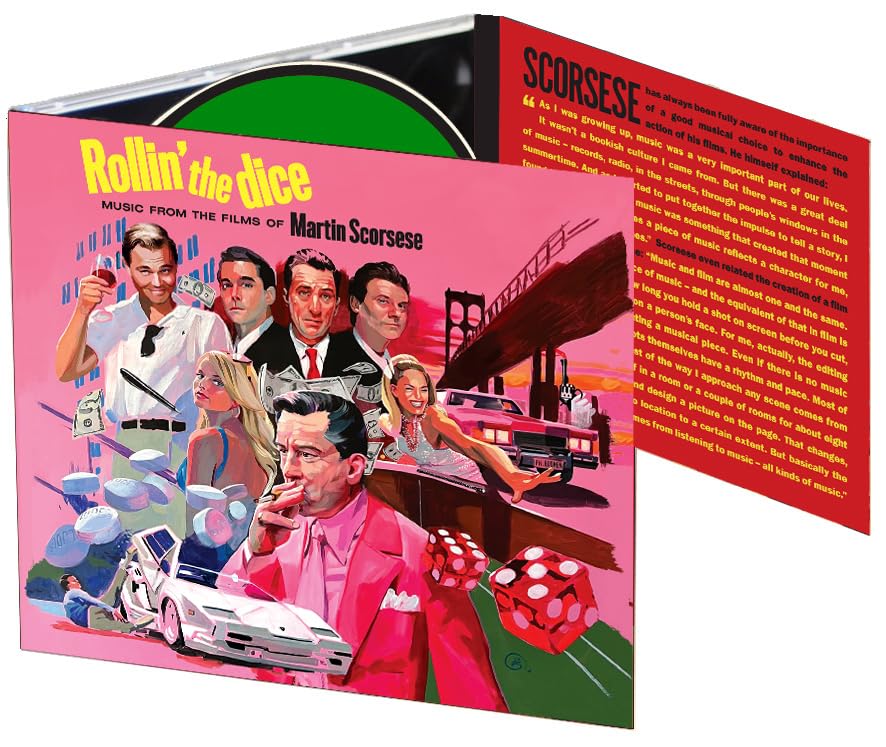 CD Banda Sonora - Rollin' The Dice (Music From The Films Of Martin Scorsese) 2ª Mano - DISCOS NAKASHA