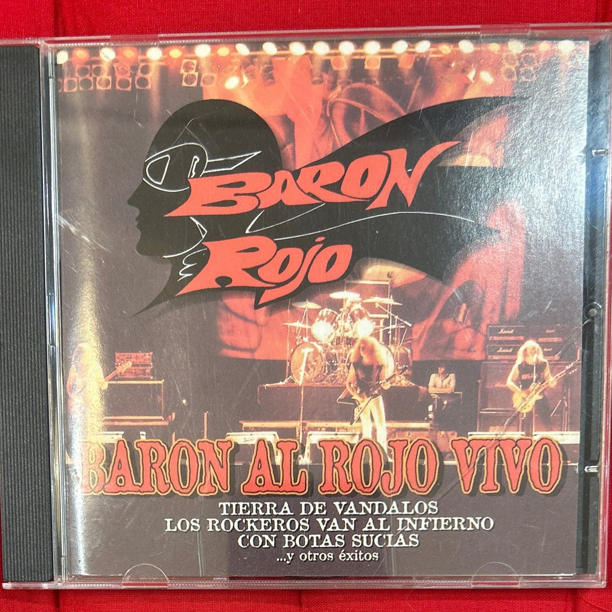 CD Barón Rojo ‎– Barón Al Rojo Vivo 2ª Mano - DISCOS NAKASHA