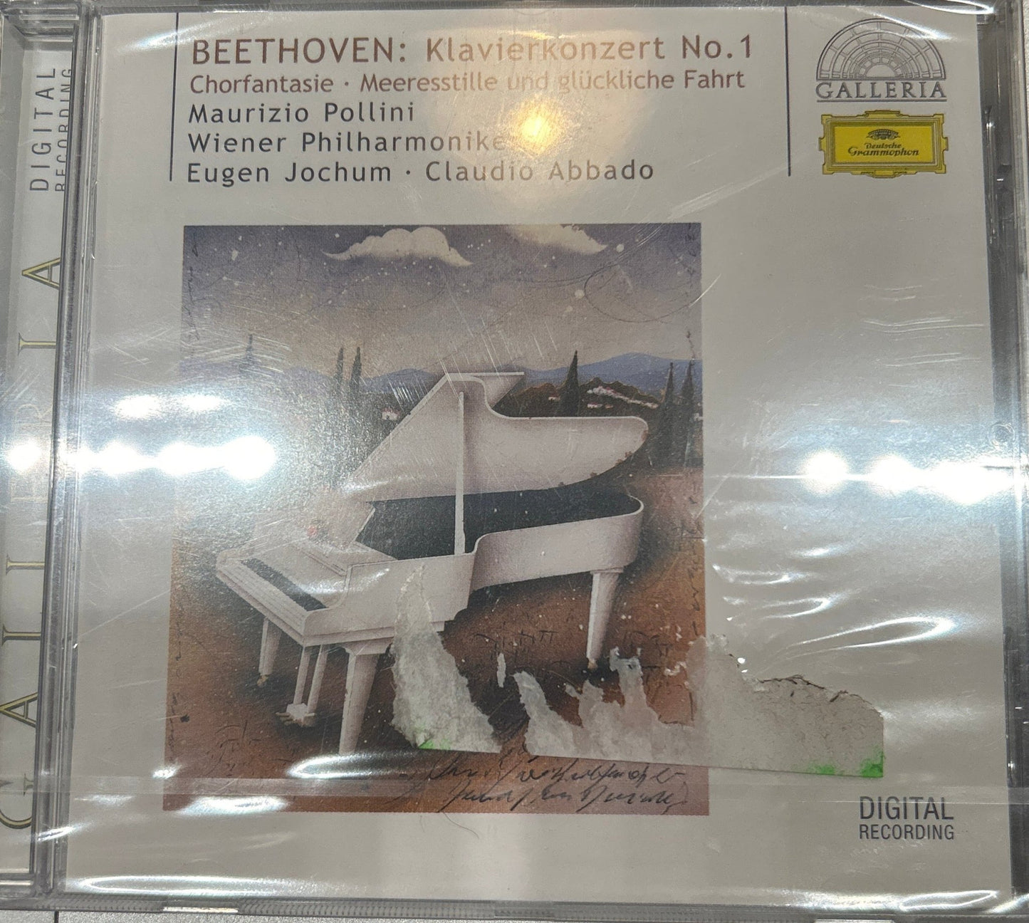 CD Beethoven - Klavierkonzert nº 1 Nuevo precintado - DISCOS NAKASHA