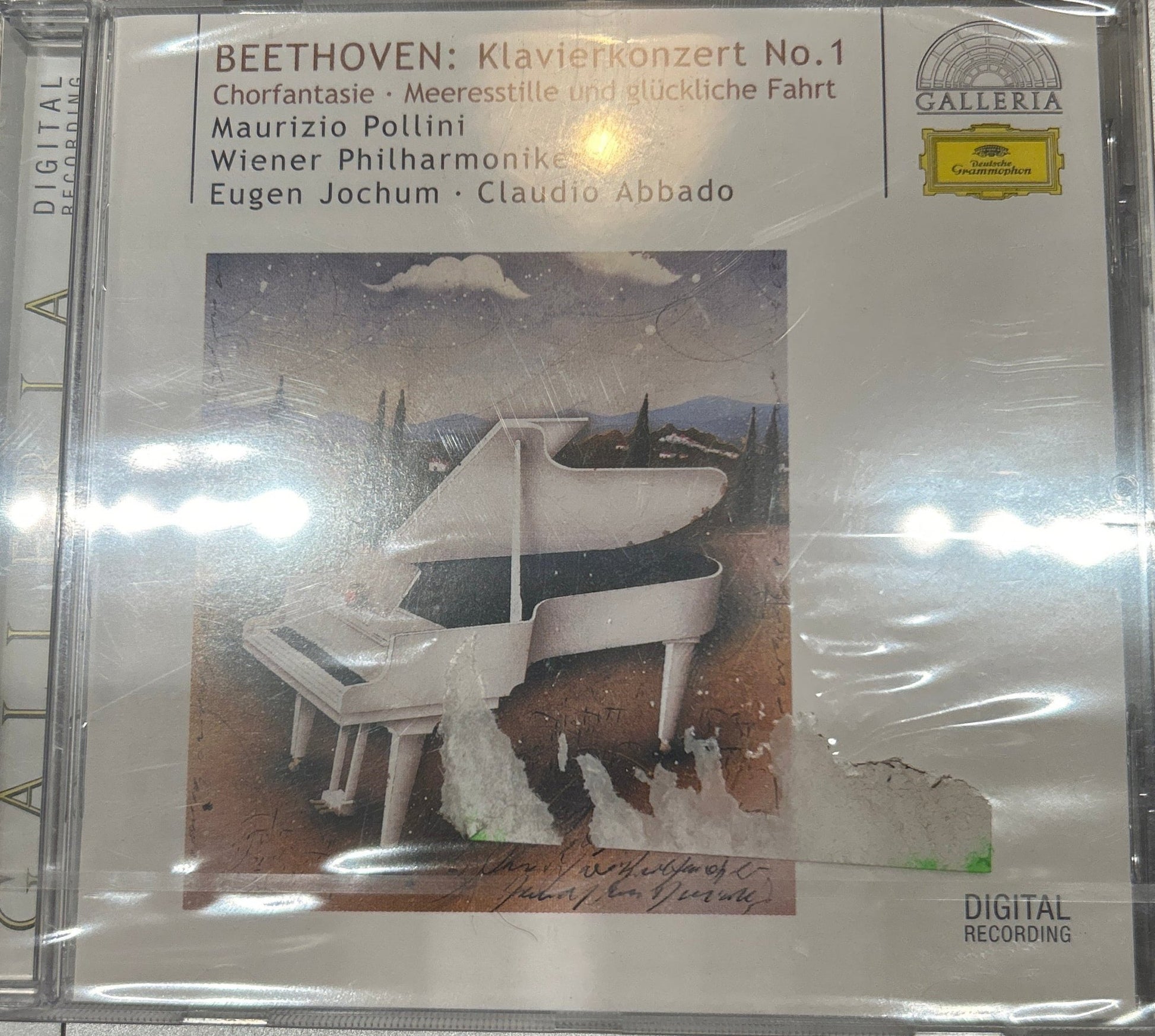 CD Beethoven - Klavierkonzert nº 1 Nuevo precintado - DISCOS NAKASHA