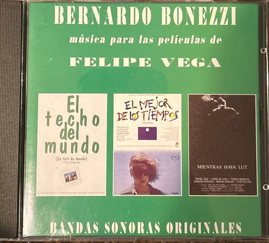 CD Bernardo Bonezzi – Música Para Las Películas de Felipe Vega 2ª Mano - DISCOS NAKASHA