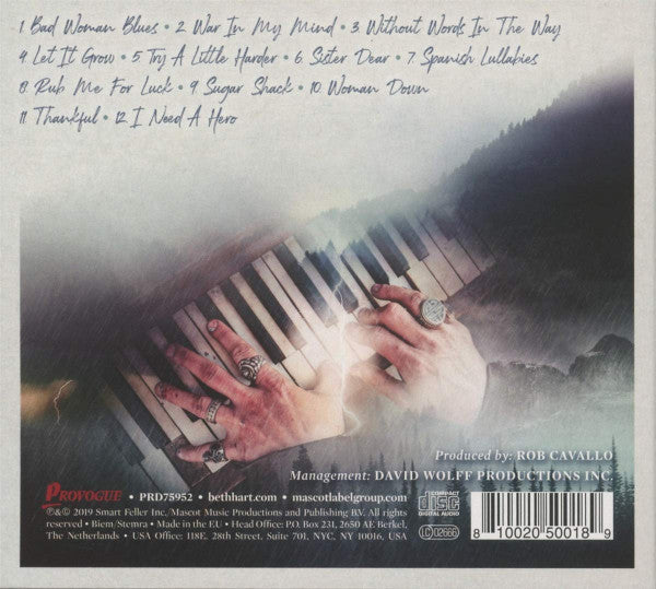 CD Beth Hart ‎– War In My Mind Nuevo precintado - DISCOS NAKASHA