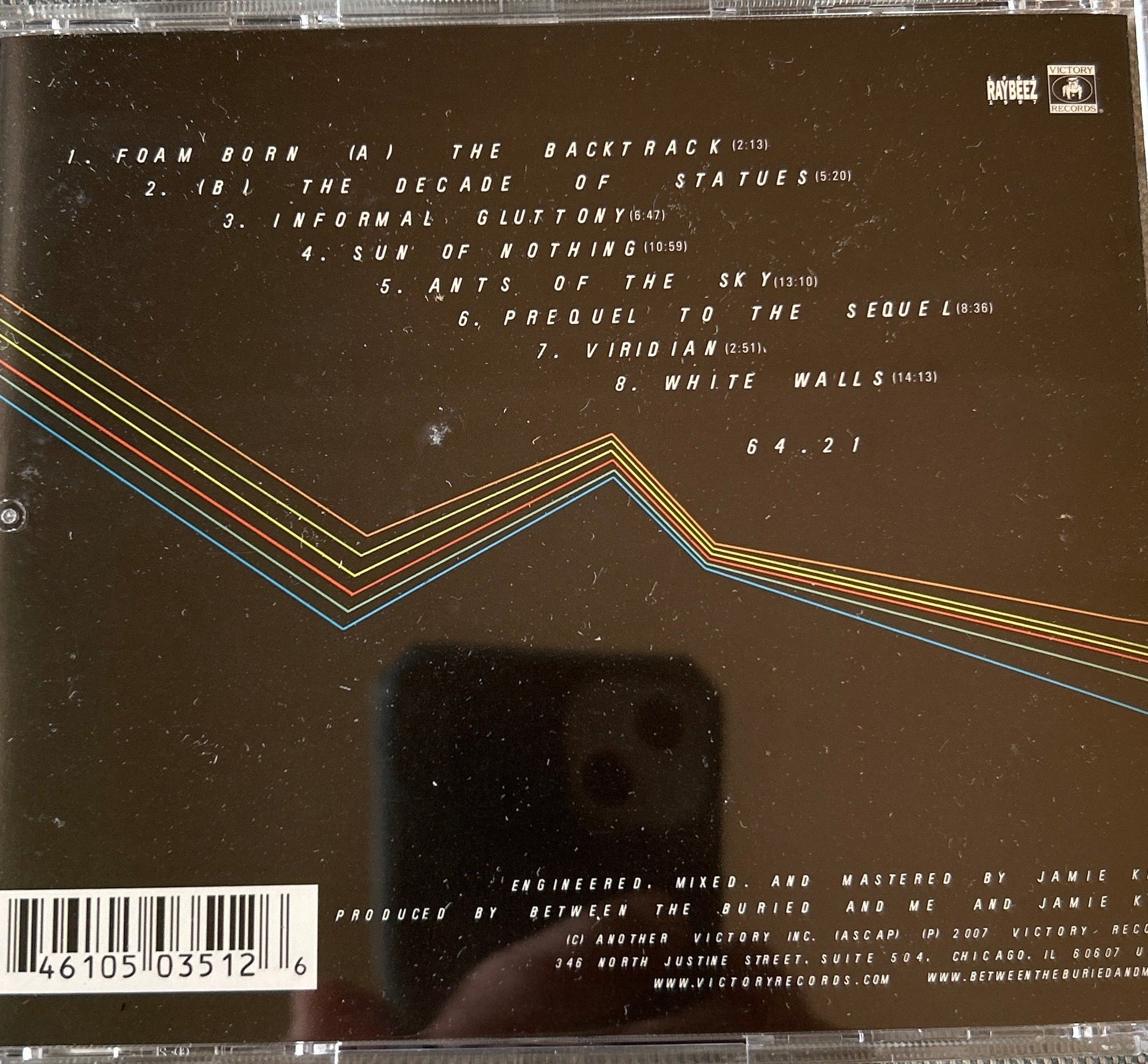 CD Between The Buried And Me ‎– Colors Ed. Americana 2ª Mano - DISCOS NAKASHA