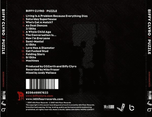 CD Biffy Clyro ‎– Puzzle Nuevo precintado - DISCOS NAKASHA