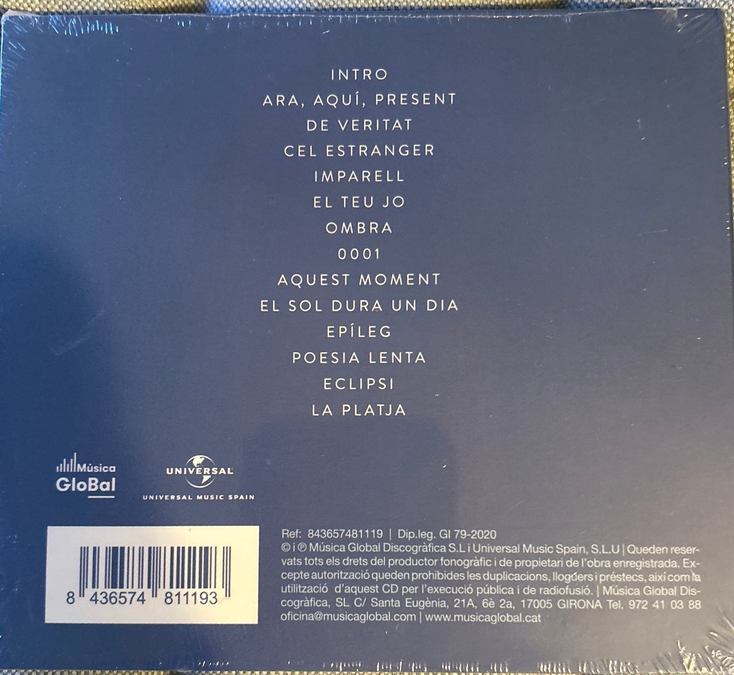 CD Blaumut ‎– 0001 Nuevo precintado - DISCOS NAKASHA