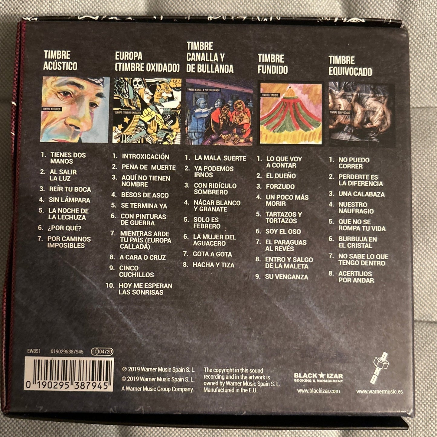 CD Box set El Drogas – Solo Quiero Brujas En Esta Noche Sin Compañia 2ª Mano - DISCOS NAKASHA