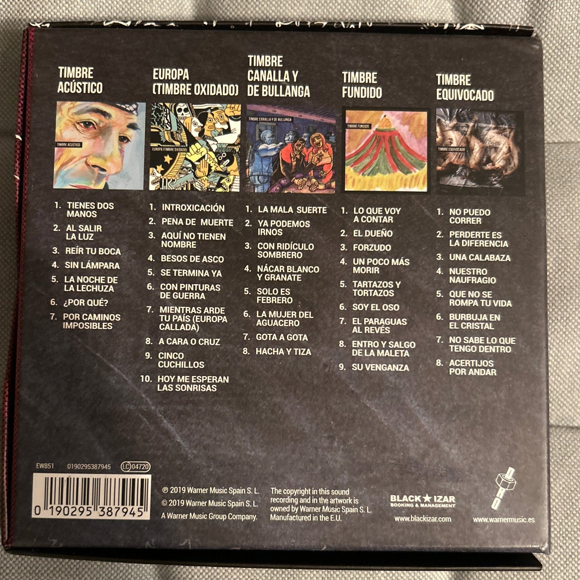 CD Box set El Drogas – Solo Quiero Brujas En Esta Noche Sin Compañia 2ª Mano - DISCOS NAKASHA