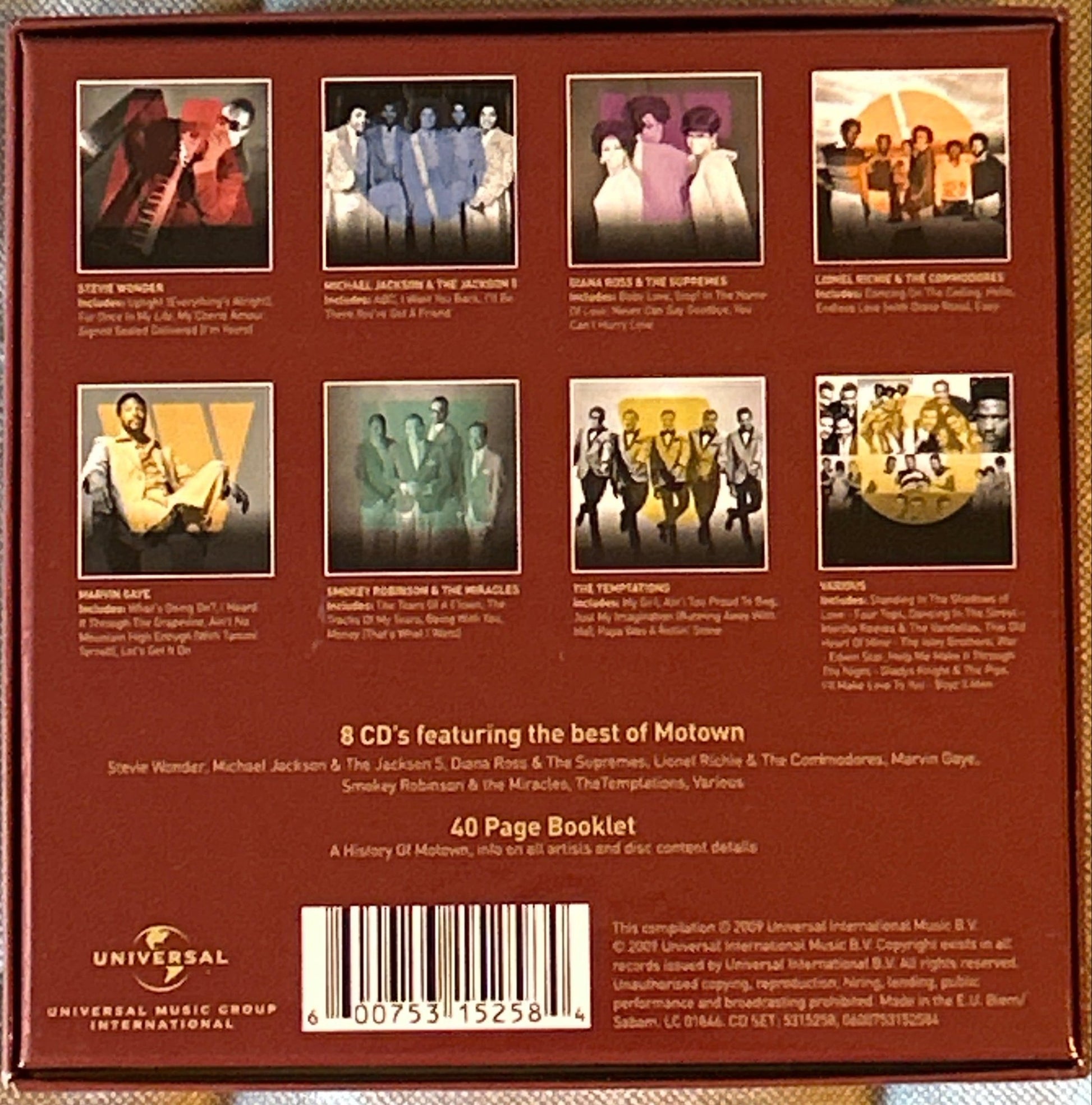 CD Box Set V/A ‎– Motown Essentials 2ª Mano - DISCOS NAKASHA