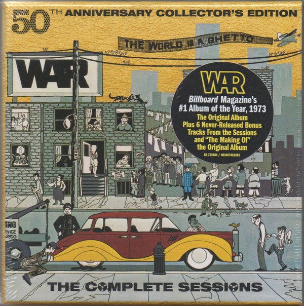 CD Box set War – The World Is A Ghetto (The Complete Sessions) Nuevo precintado - DISCOS NAKASHA