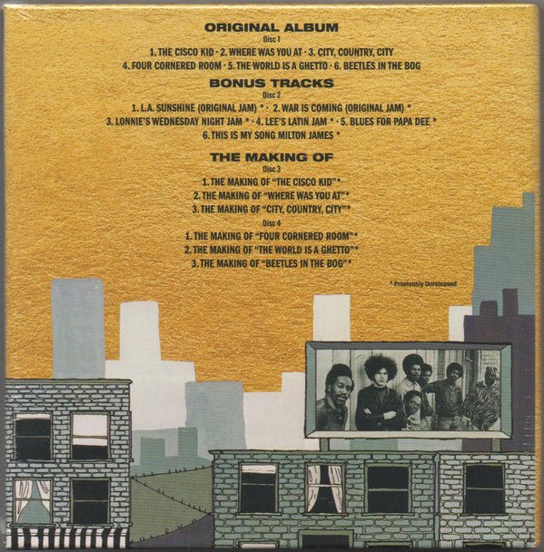 CD Box set War – The World Is A Ghetto (The Complete Sessions) Nuevo precintado - DISCOS NAKASHA