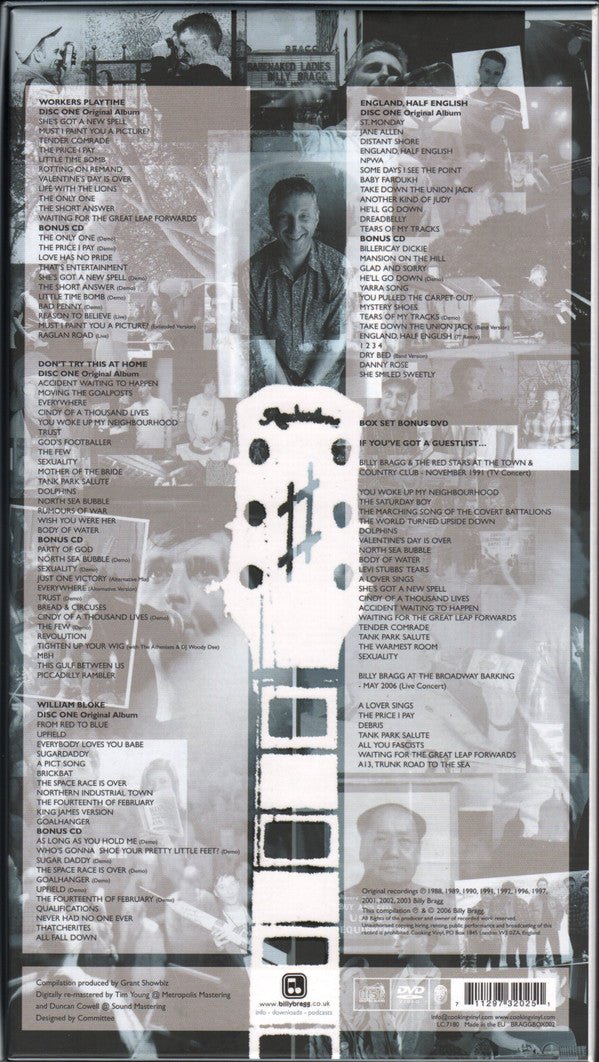 CD Boxset Billy Bragg ‎– Volume II Nuevo precintado - DISCOS NAKASHA