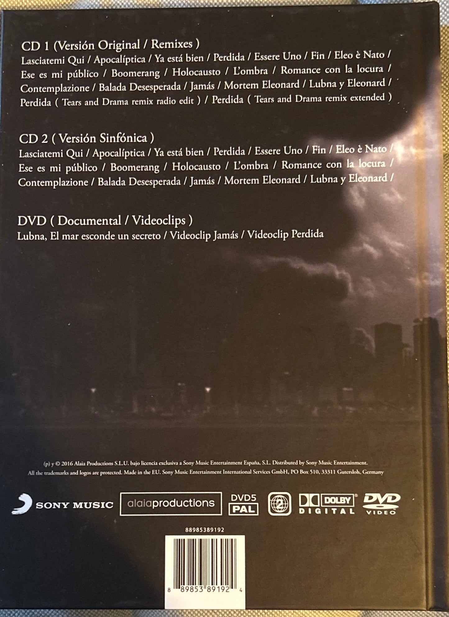 CD Boxset Mónica Naranjo ‎– Lvbna (Edición Leyenda) 2ª Mano - DISCOS NAKASHA