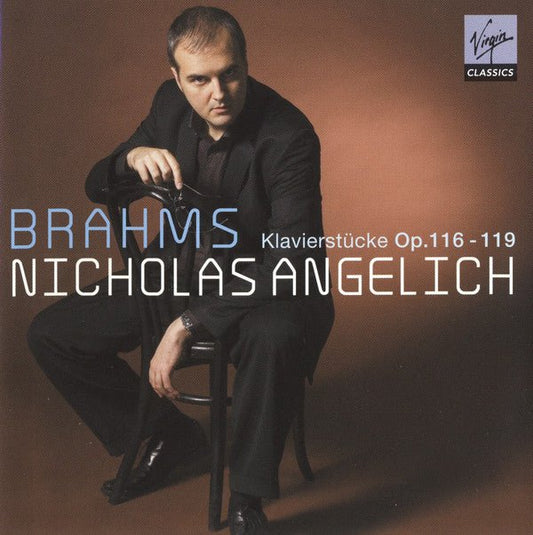 CD Brahms - Nicholas Angelich ‎– Klavierstücke Op.116 - 119 Nuevo precintado - DISCOS NAKASHA