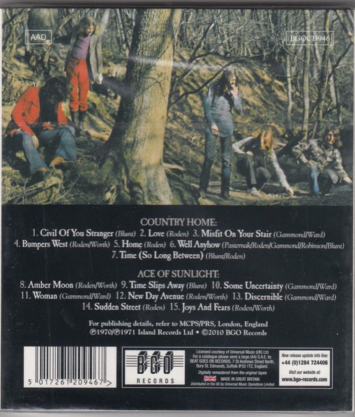 CD Bronco ‎– Country Home / Ace Of Sunlight Nuevo precintado - DISCOS NAKASHA