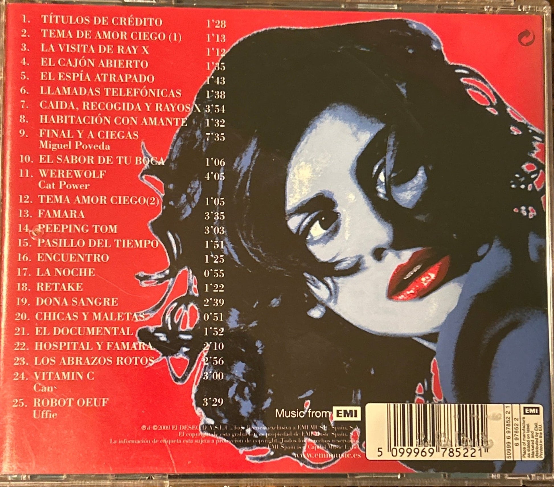 CD BSO - Alberto Iglesias / Various ‎– Los Abrazos Rotos 2ª mano - DISCOS NAKASHA