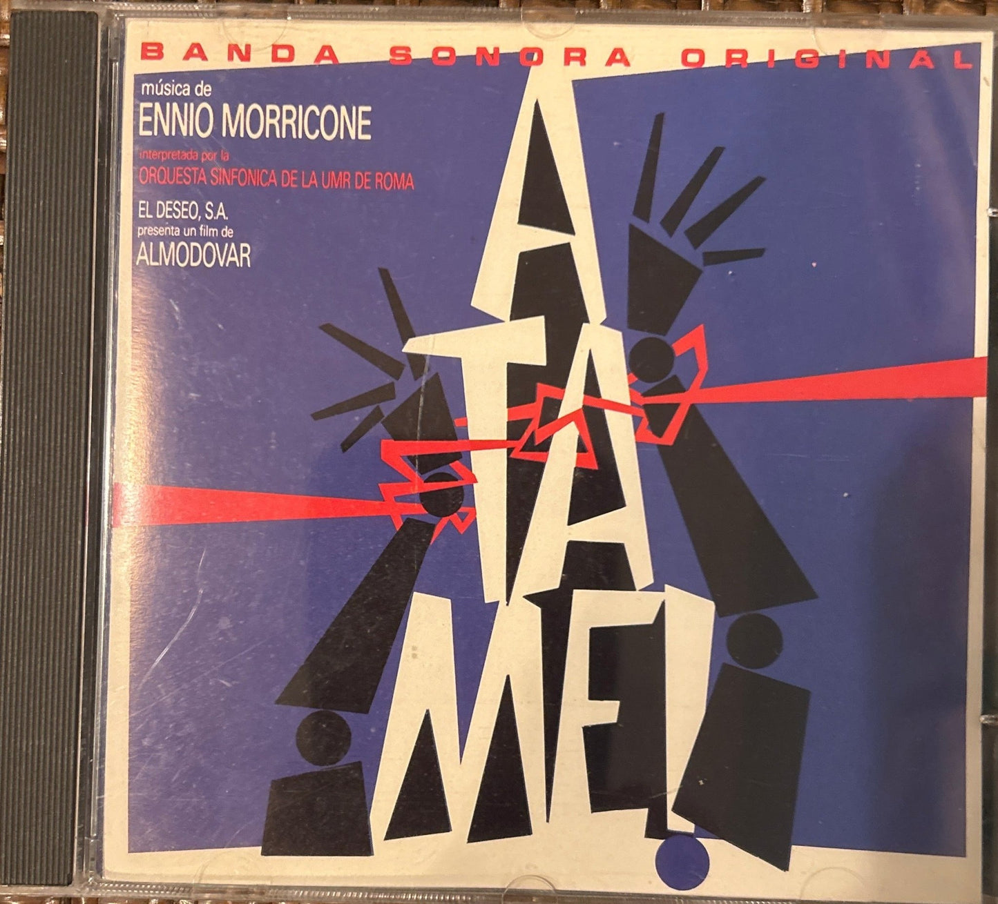 CD BSO - Ennio Morricone ‎– Atame! 2ª mano - DISCOS NAKASHA