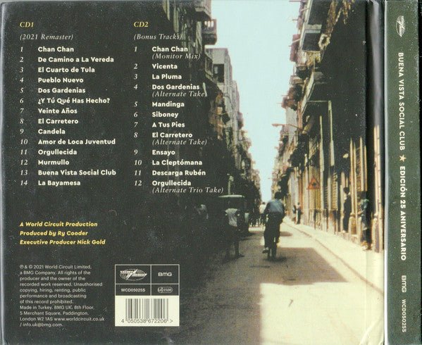 CD Buena Vista Social Club – Buena Vista Social Club ★ Edición 25 Aniversario Nuevo precintado - DISCOS NAKASHA