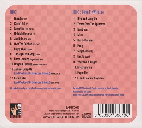 CD Byron Lee ‎– The Singles Collection 1960 - 1962 Nuevo precintado - DISCOS NAKASHA