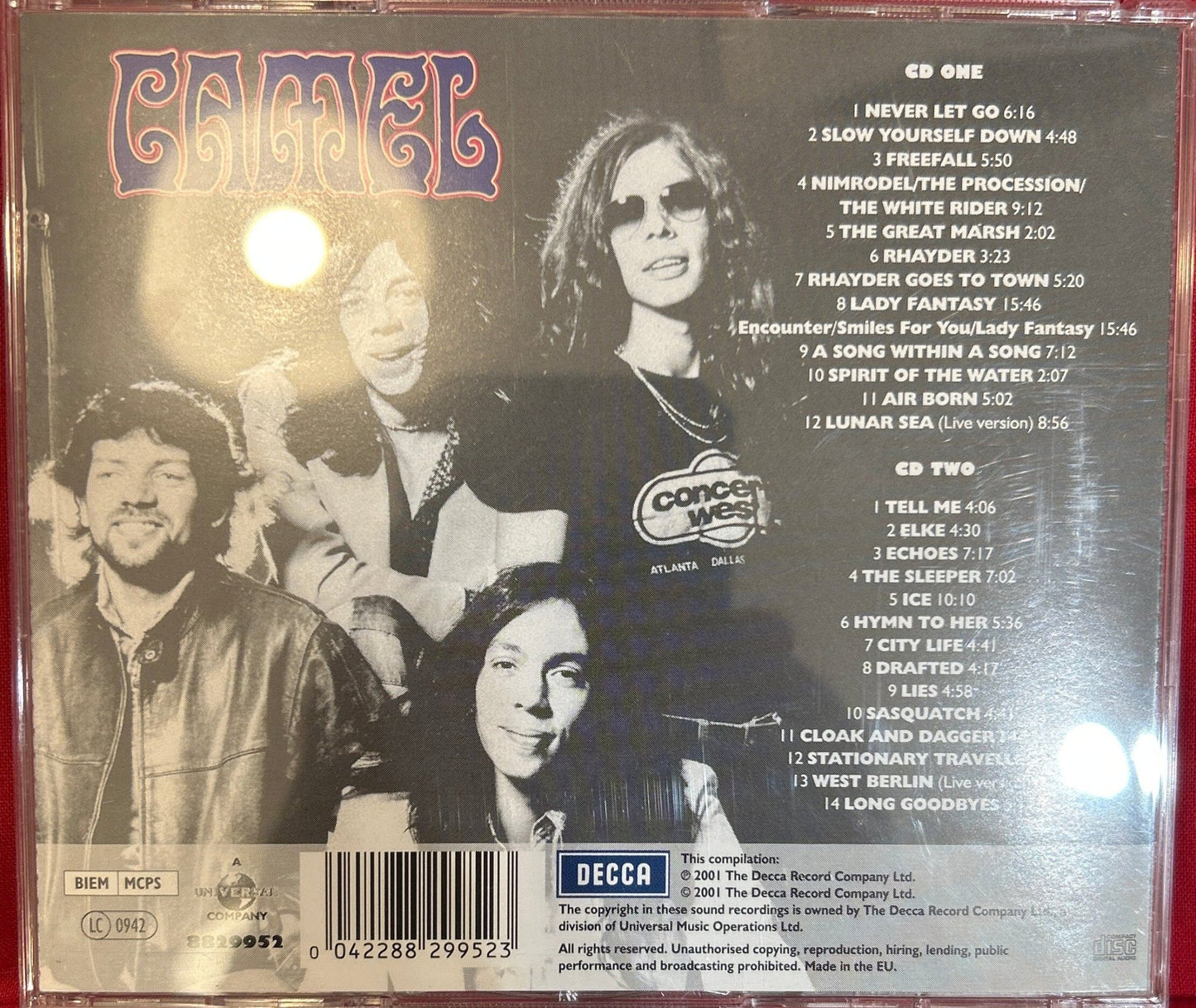 CD Camel – Lunar Sea (An Anthology 1973-1985) 2ª Mano - DISCOS NAKASHA