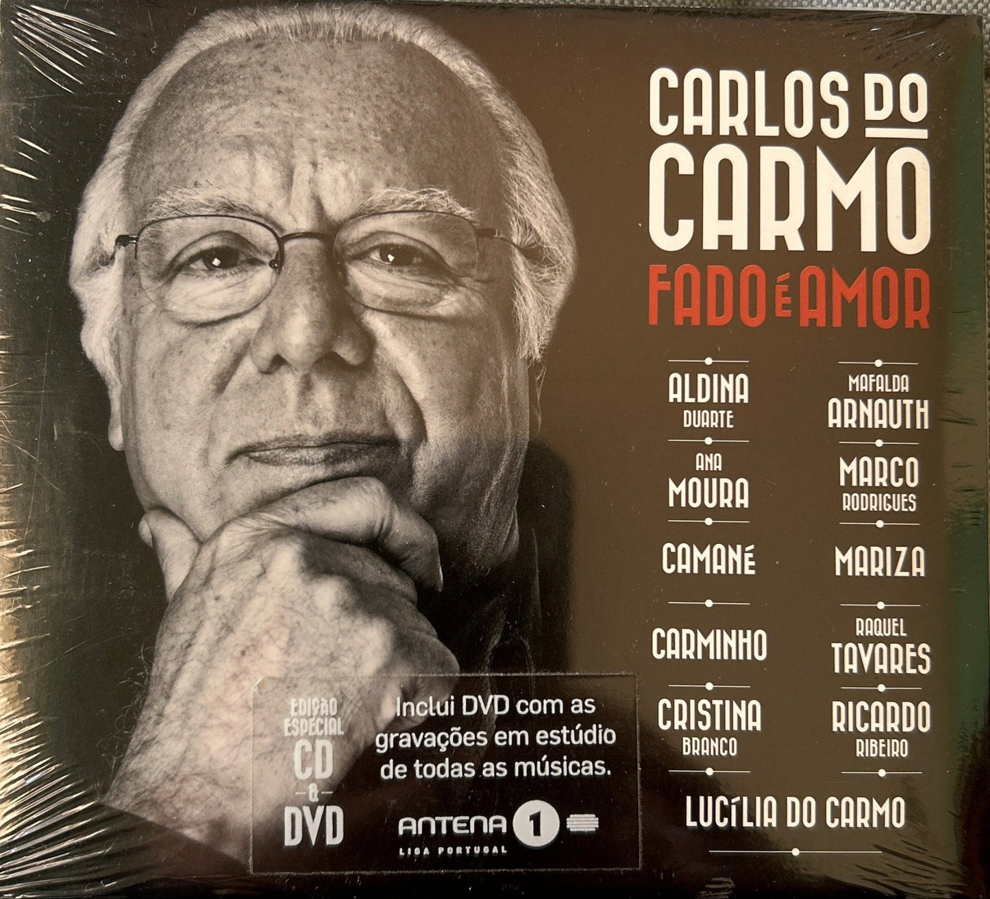 CD Carlos Do Carmo ‎– Fado É Amor Nuevo precintado - DISCOS NAKASHA