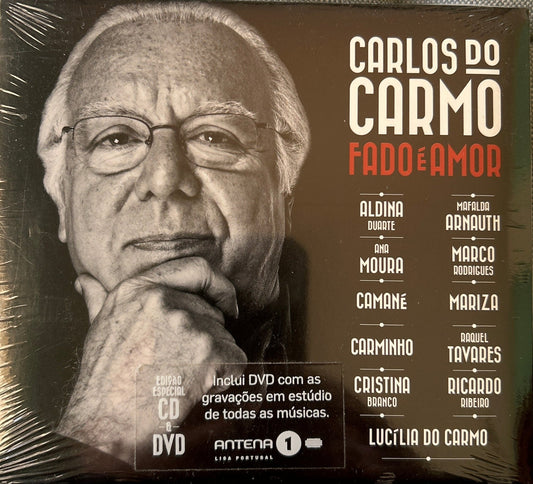 CD Carlos Do Carmo ‎– Fado É Amor Nuevo precintado - DISCOS NAKASHA