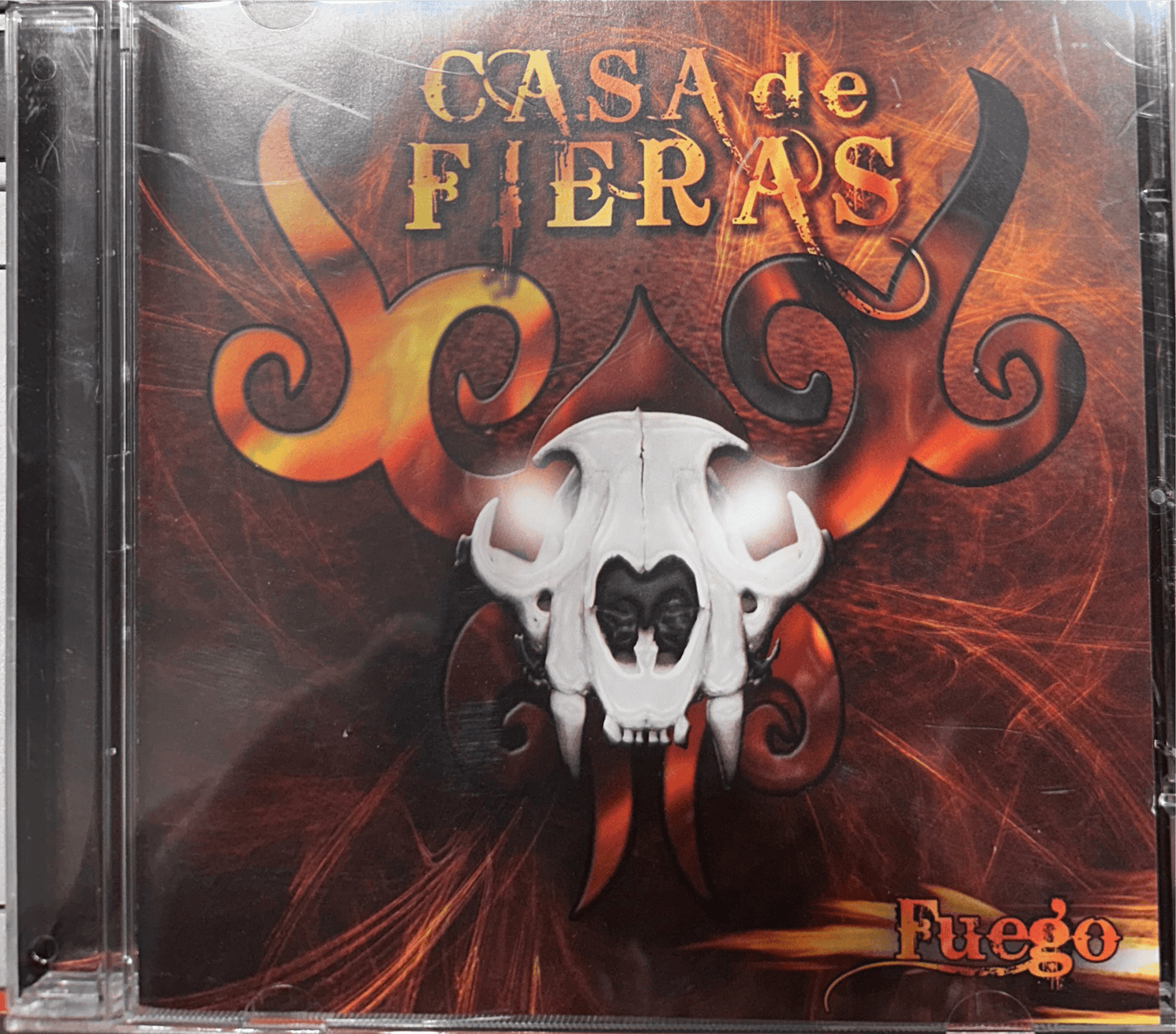 CD Casa de Fieras ‎– Fuego 2ª mano - DISCOS NAKASHA