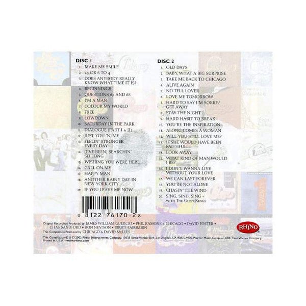 CD Chicago – The Very Best Of: Only The Beginning Nuevo precintado - DISCOS NAKASHA