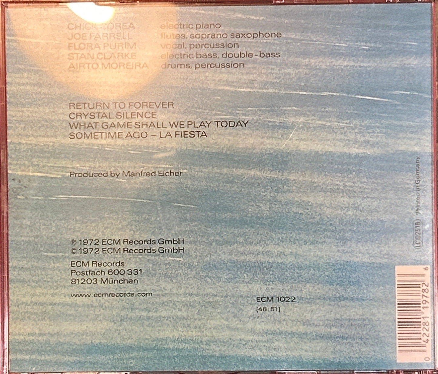 CD Chick Corea ‎– Return To Forever 2ª Mano - DISCOS NAKASHA