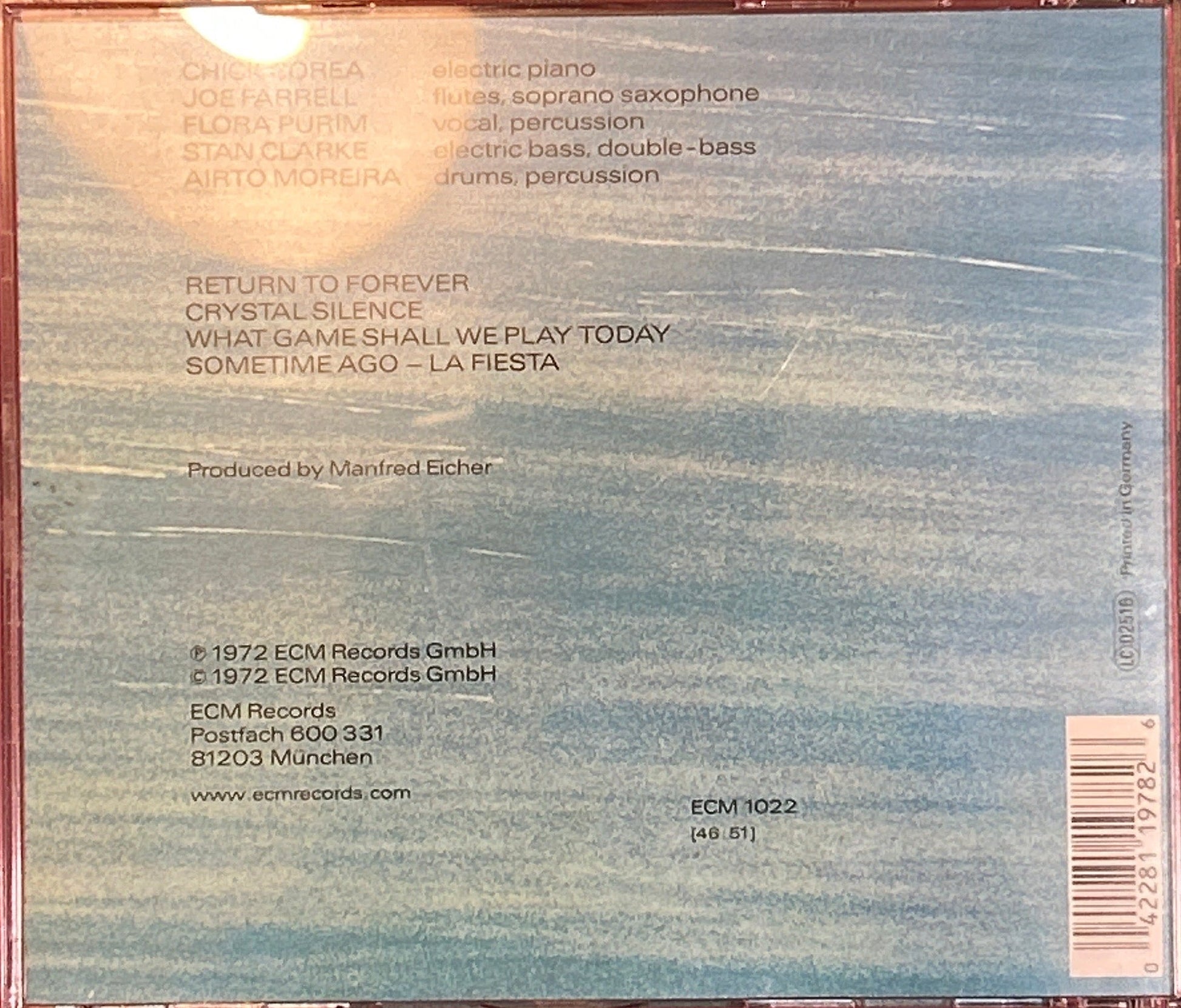 CD Chick Corea ‎– Return To Forever 2ª Mano - DISCOS NAKASHA