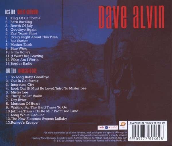 CD Dave Alvin ‎– King Of California & Interstate City Nuevo precintado - DISCOS NAKASHA