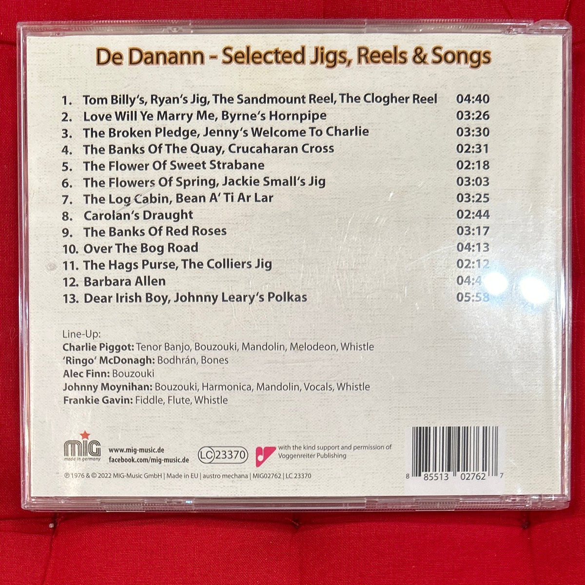 CD De Danann – Selected Jigs Reels & Songs 2ª Mano - DISCOS NAKASHA