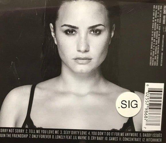CD Demi Lovato ‎– Tell Me You Love Me Nuevo precintado - DISCOS NAKASHA