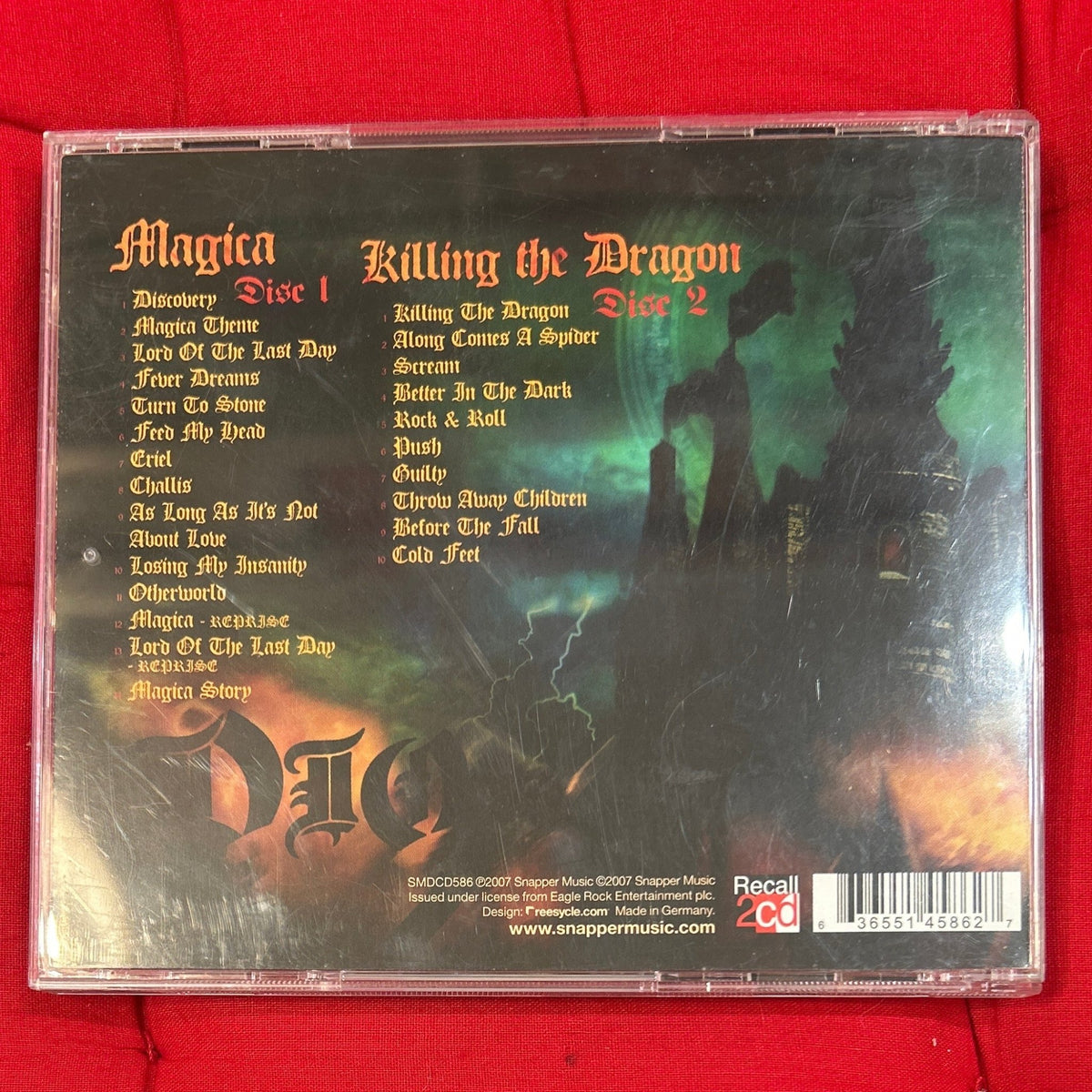 CD Dio ‎– Magica & Killing The Dragon 2ª Mano - DISCOS NAKASHA