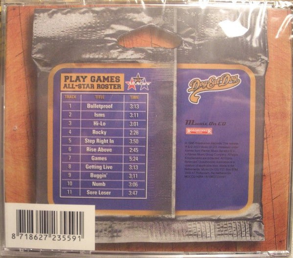 CD Dog Eat Dog ‎– Play Games Nuevo precintado - DISCOS NAKASHA