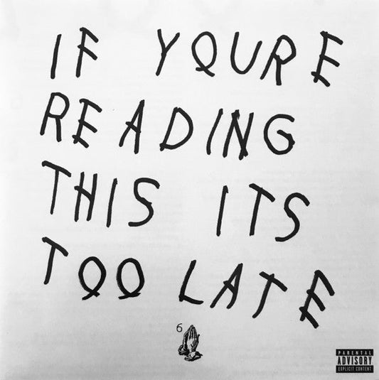 CD Drake – If Youre Reading This Its Too Late Nuevo precintado - DISCOS NAKASHA