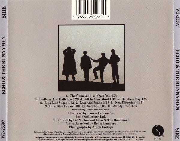CD Echo & The Bunnymen ‎– Echo & The Bunnymen Ed. Americana 2ª mano - DISCOS NAKASHA
