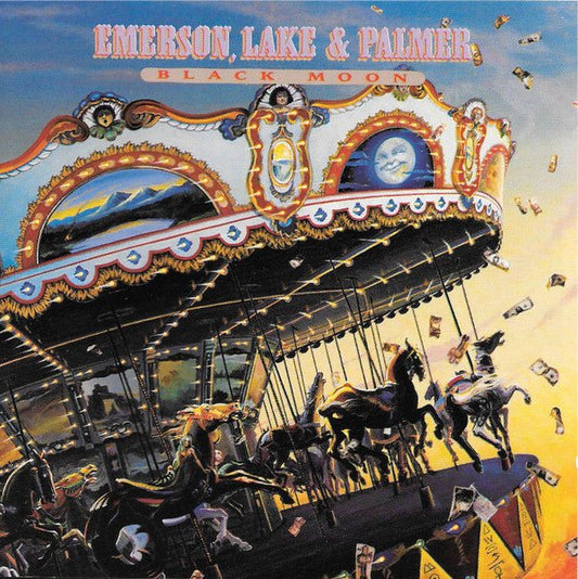 CD Emerson, Lake & Palmer ‎– Black Moon 2ª Mano - DISCOS NAKASHA
