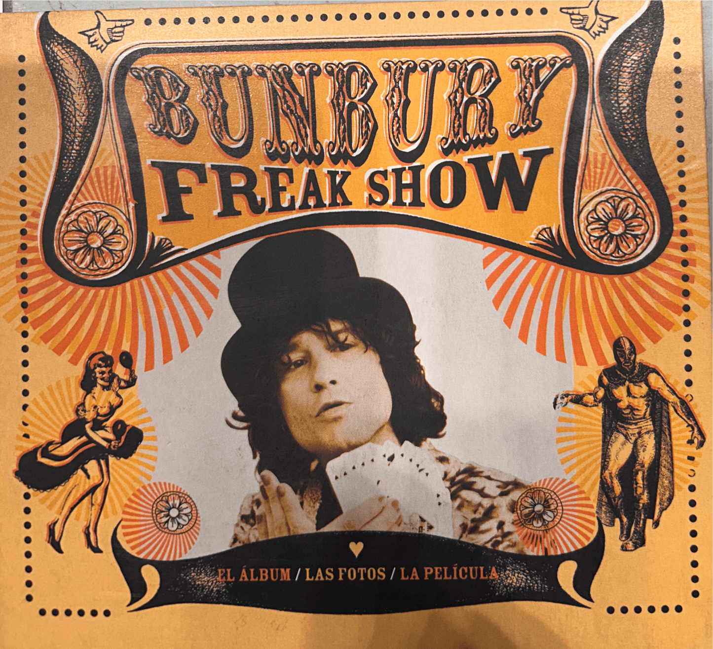 CD Enrique Bunbury ‎– Freak Show 2ª Mano - DISCOS NAKASHA