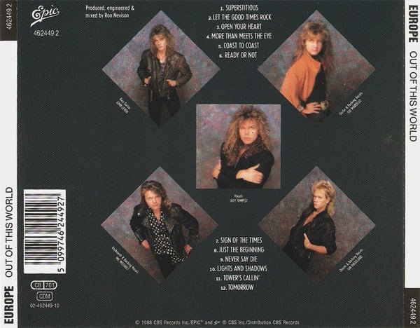 CD Europe – Out Of This World Nuevo precintado - DISCOS NAKASHA