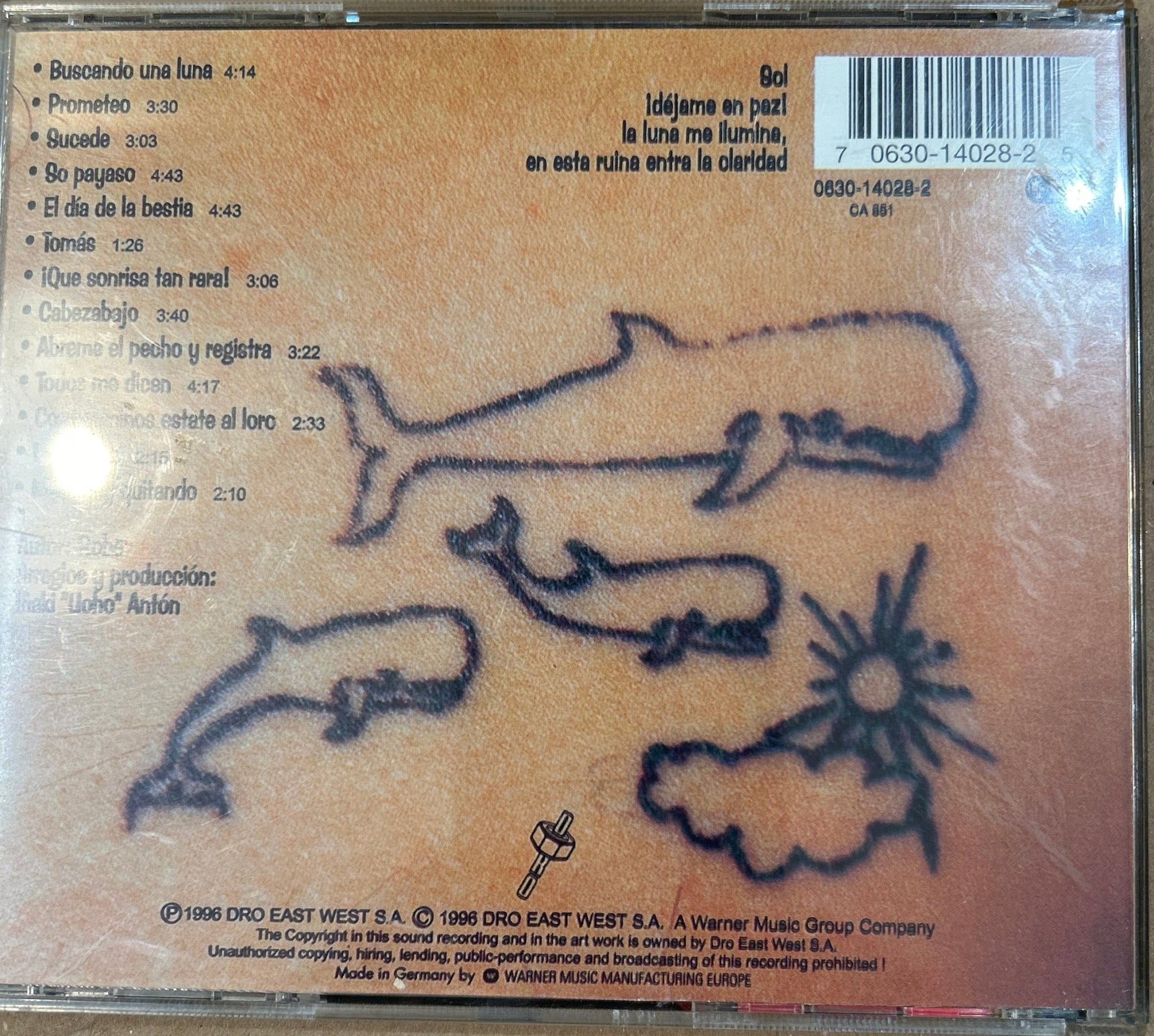 CD Extremoduro ‎– Agila 2ª mano (Producto exclusivo recogida en tienda) - DISCOS NAKASHA