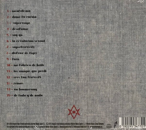 CD Fangoria ‎– Extrapolaciones Y Dos Respuestas 2001 - 2019 Nuevo precintado - DISCOS NAKASHA