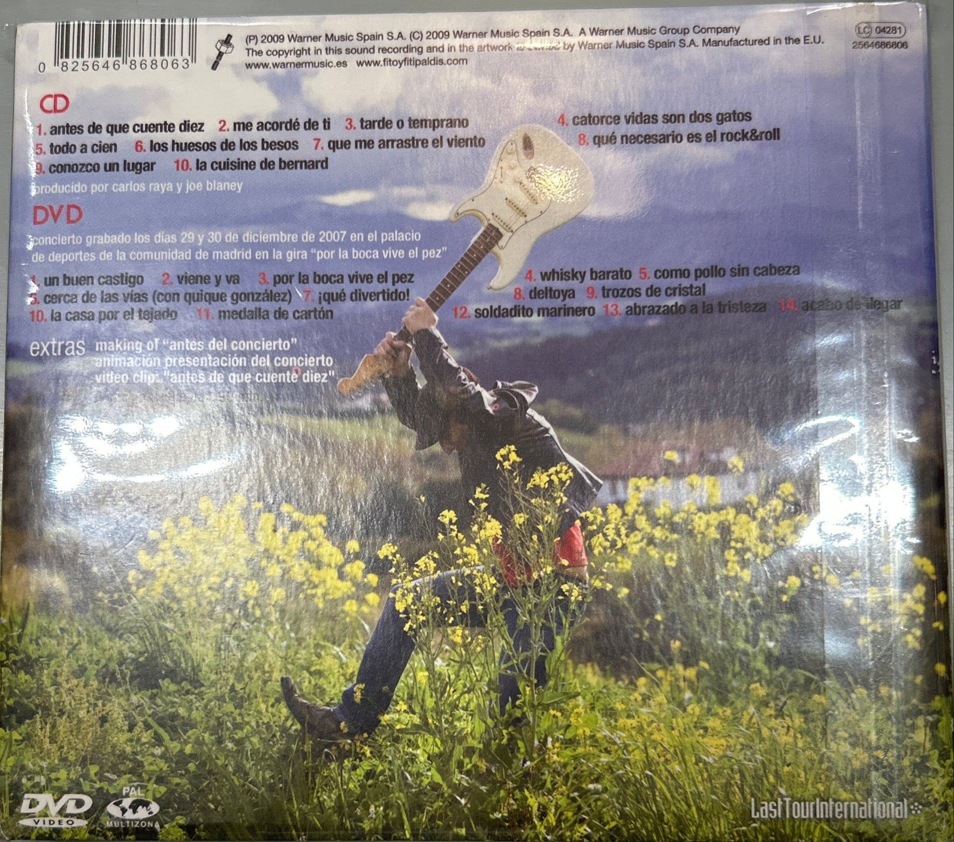 CD Fito & Fitipaldis ‎– Antes De Que Cuente Diez 2ª Mano (Producto exclusivo recogida en tienda) - DISCOS NAKASHA