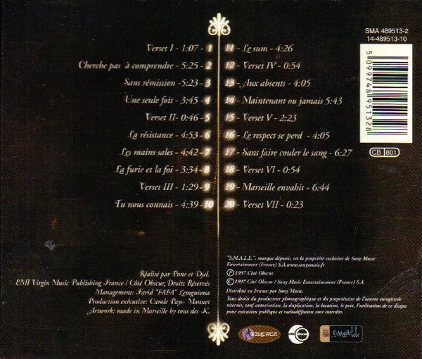 CD Fonky Family ‎– Si Dieu Veut Nuevo precintado - DISCOS NAKASHA