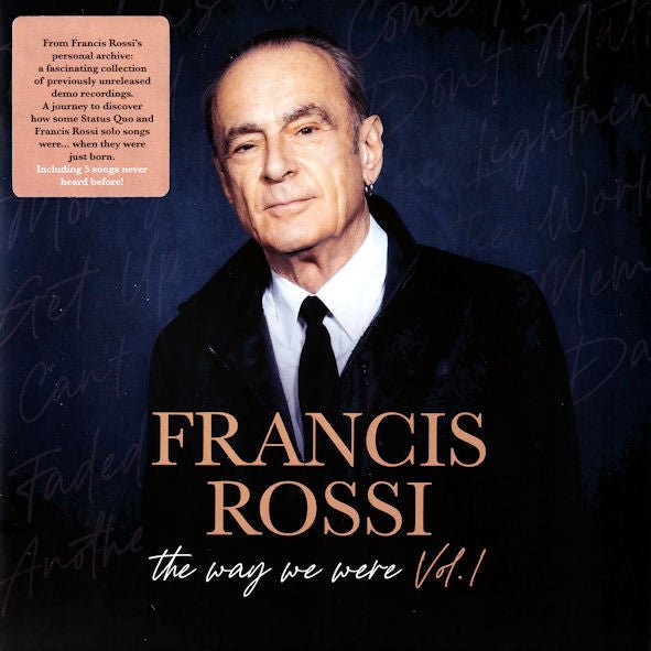 CD Francis Rossi (Status Quo) – The Way We Were Vol. 1 Nuevo precintado - DISCOS NAKASHA