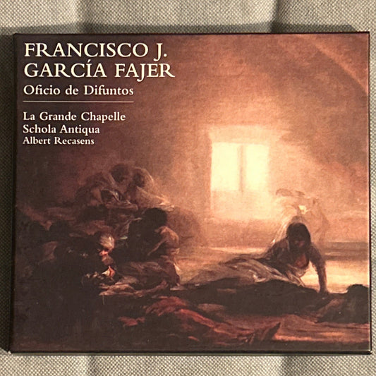 CD Francisco J. García Fajer – La Grande Chapelle, Schola Antiqua , Albert Recasens – Oficio De Difuntos 2ª Mano (Copia) - DISCOS NAKASHA