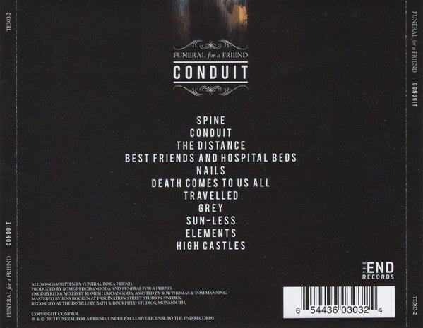 CD Funeral For A Friend ‎– Conduit Nuevo precintado - DISCOS NAKASHA