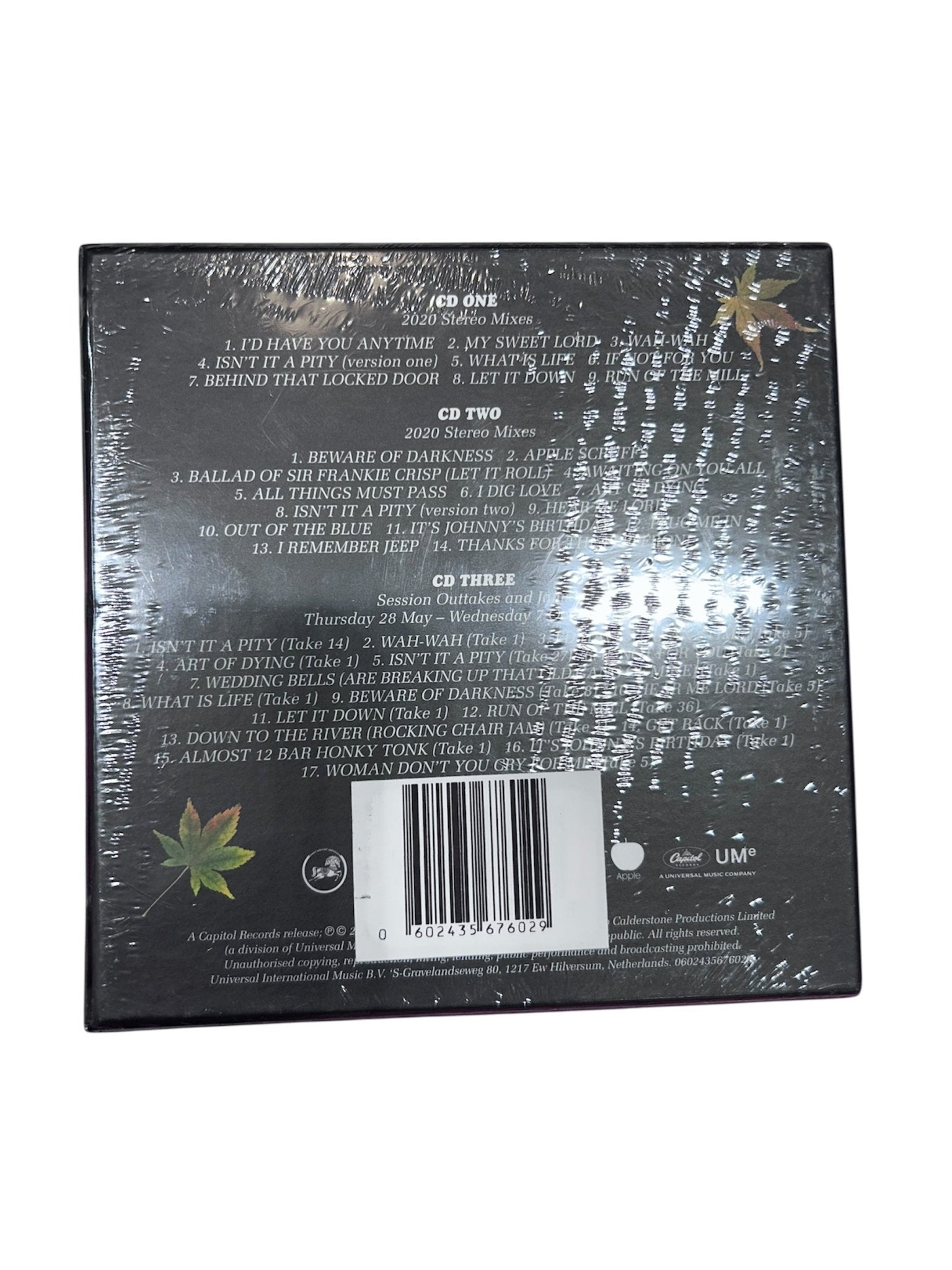 CD George Harrison - All things must pass Nuevo precintado - DISCOS NAKASHA
