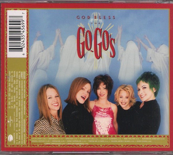 CD Go-Go's – God Bless The Go-Go's Nuevo precintado - DISCOS NAKASHA