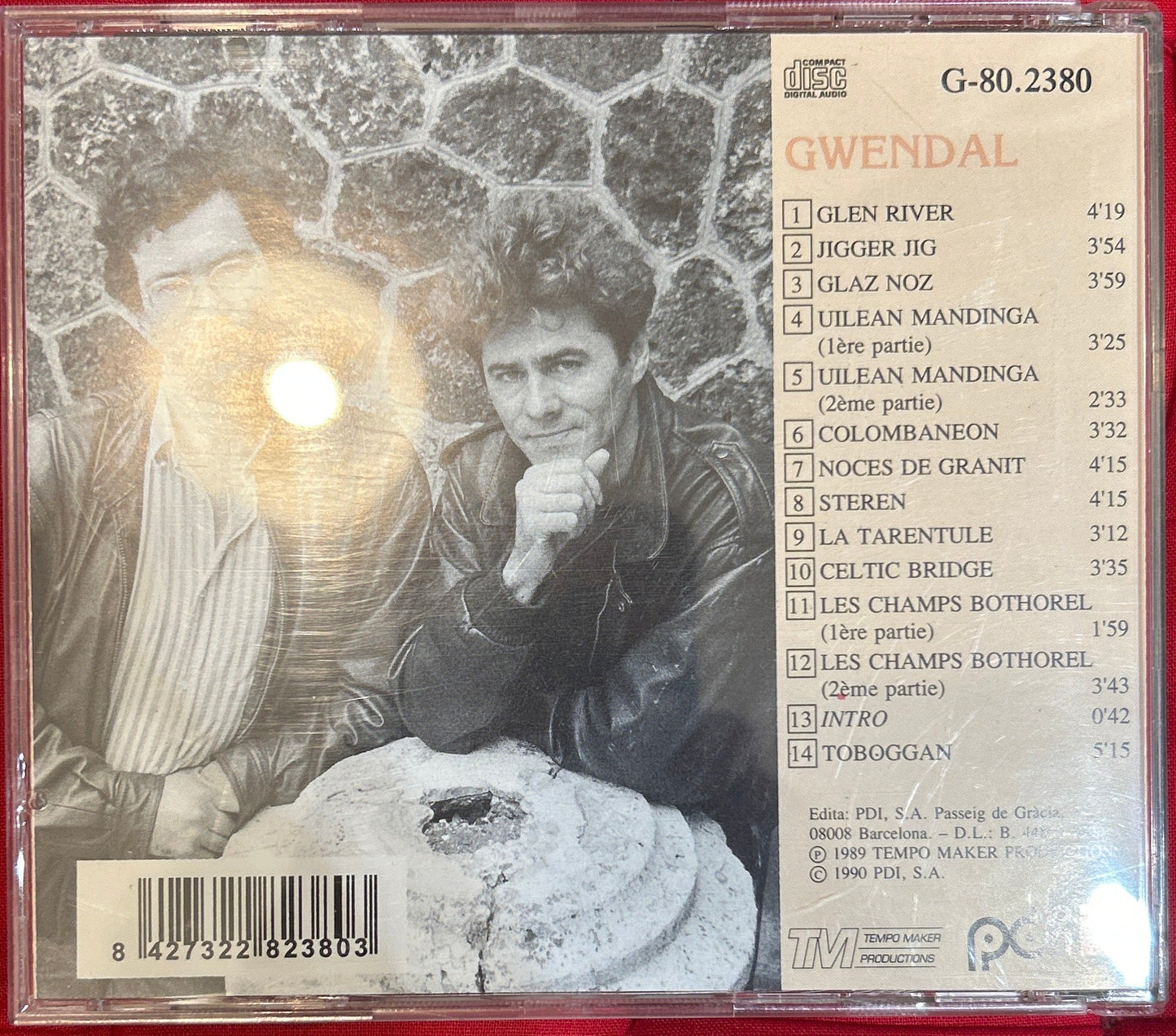 CD Gwendal ‎– Glen River 2ª Mano - DISCOS NAKASHA